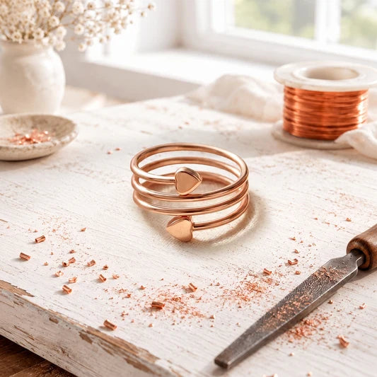 Lovecoil Copper Ring