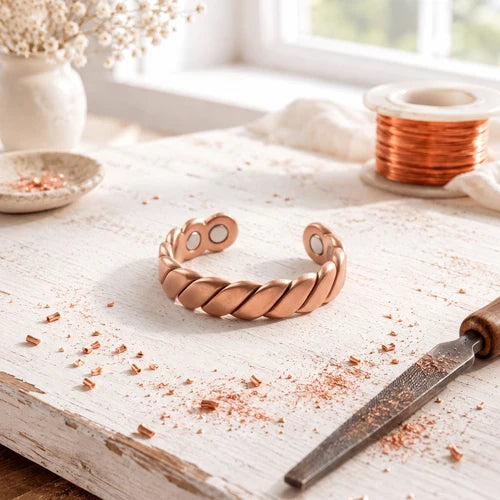 Curved Copper Ring